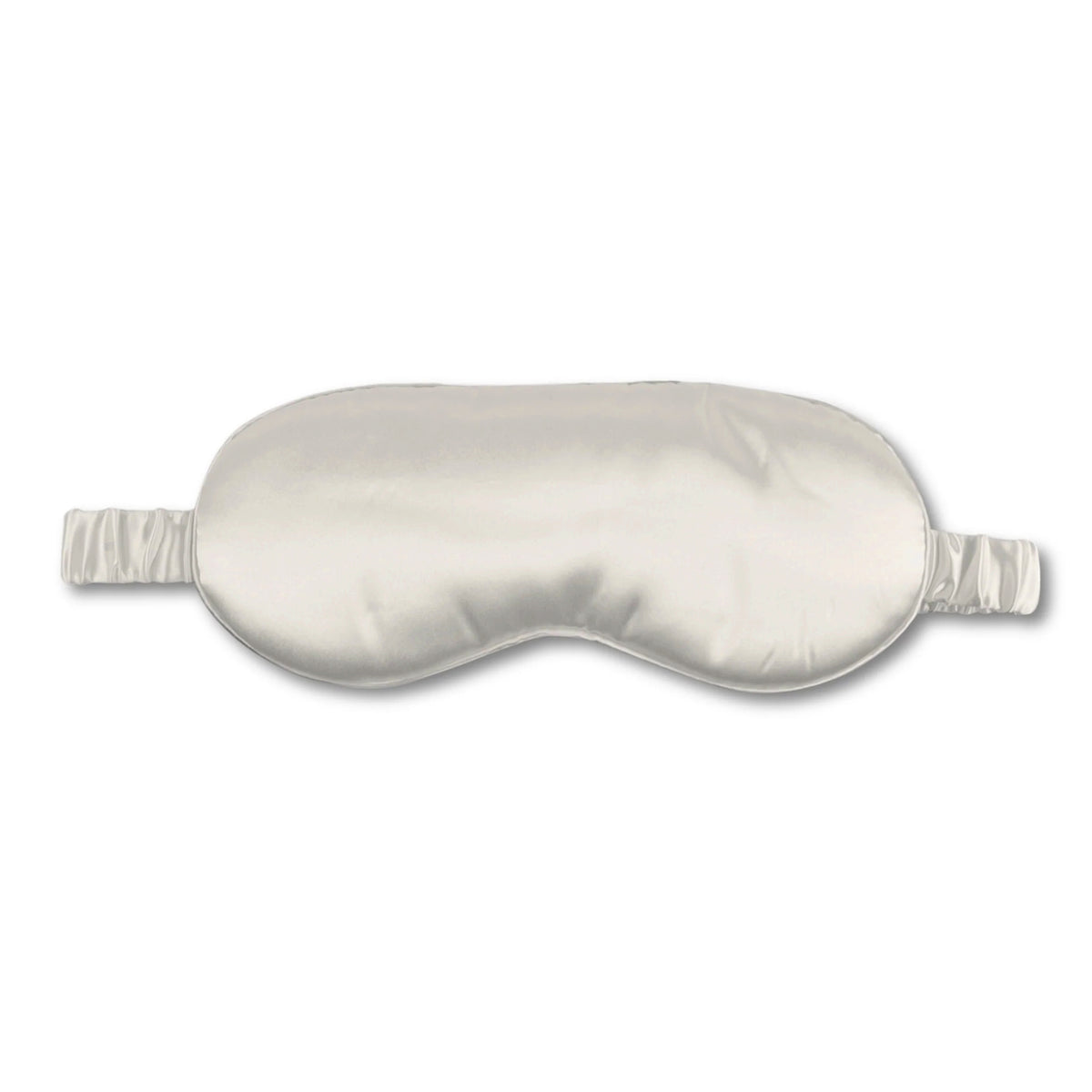 Silk sleep mask with an adjustable elastic band for a soft, comfortable, & restful sleep experience