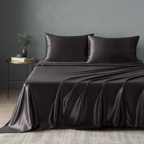 19 Momme Silk Sheet Set - Black image
