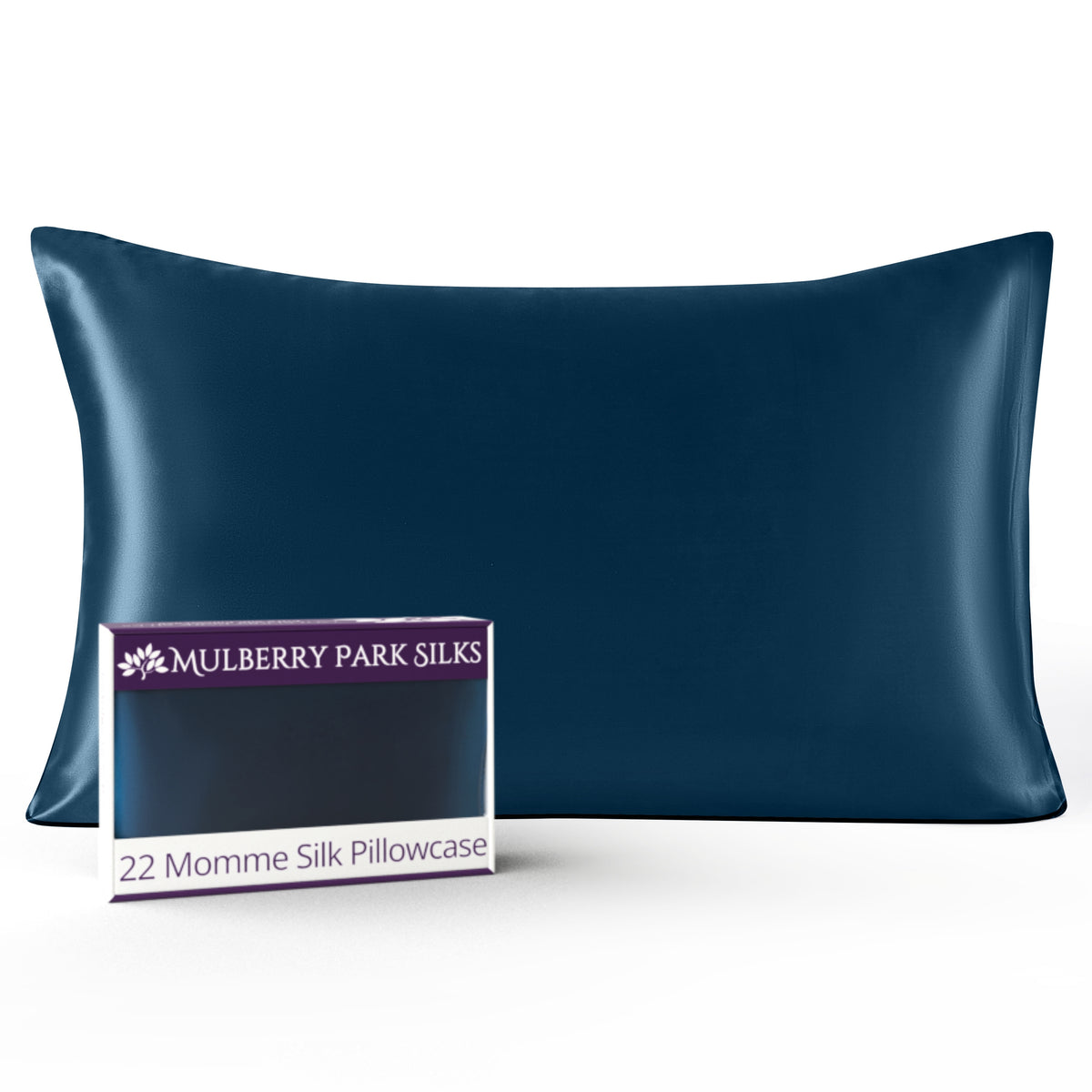 22 Momme Silk Pillowcase - Deep Sea