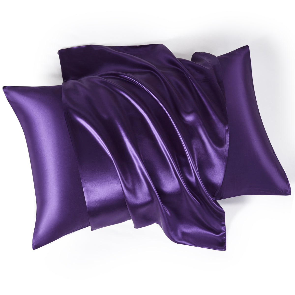 22 Momme Silk Pillowcase - Plum