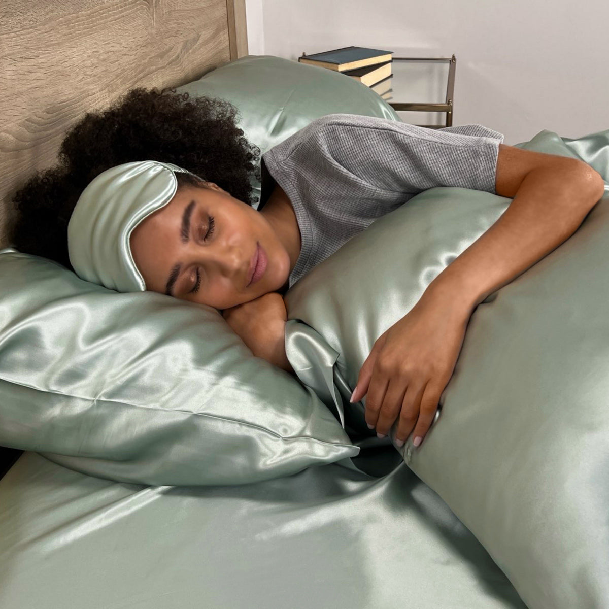 22 Momme Silk Pillowcase - Sage