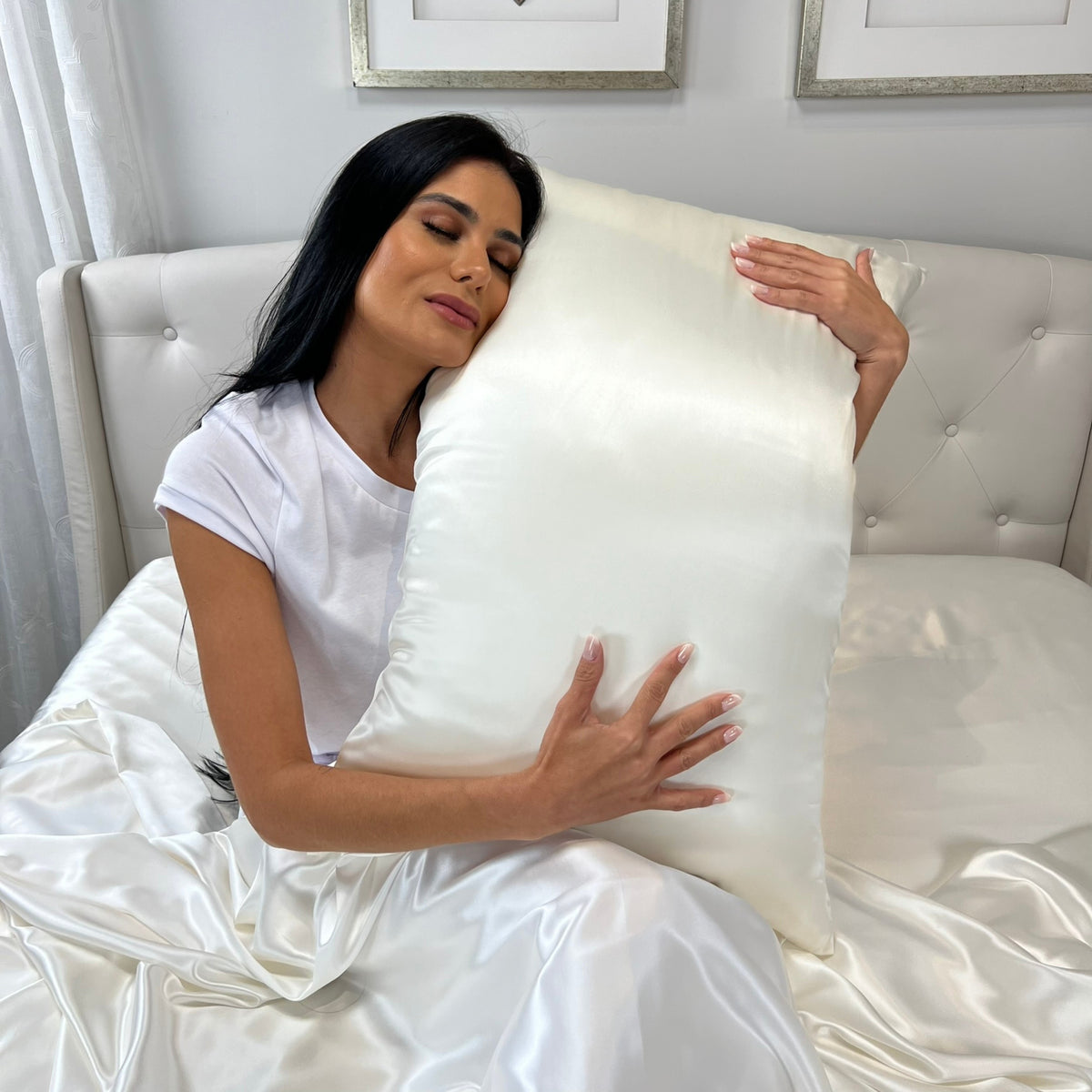 30 Momme Silk Pillowcase - Ivory