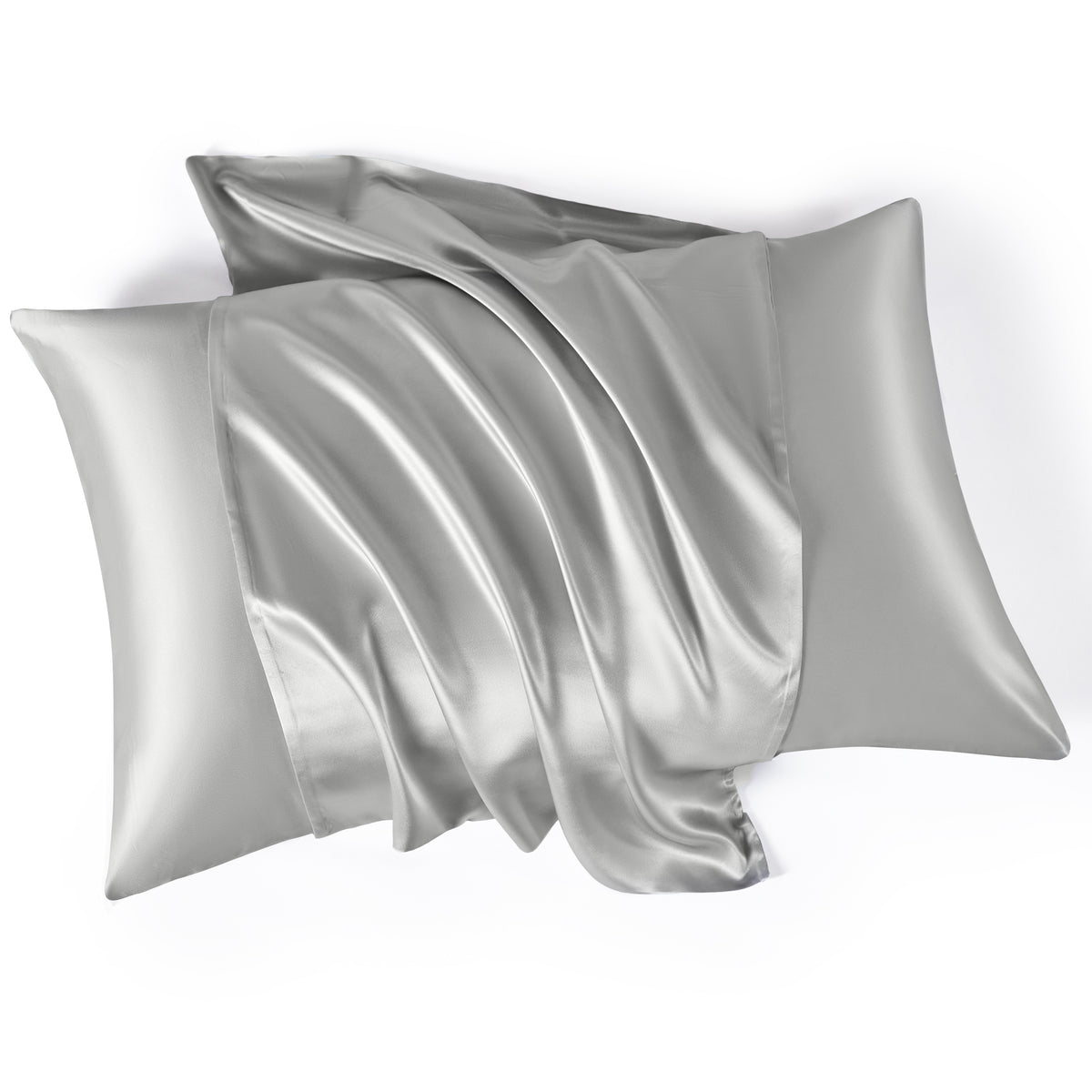 30 Momme Silk Pillowcase - Silver