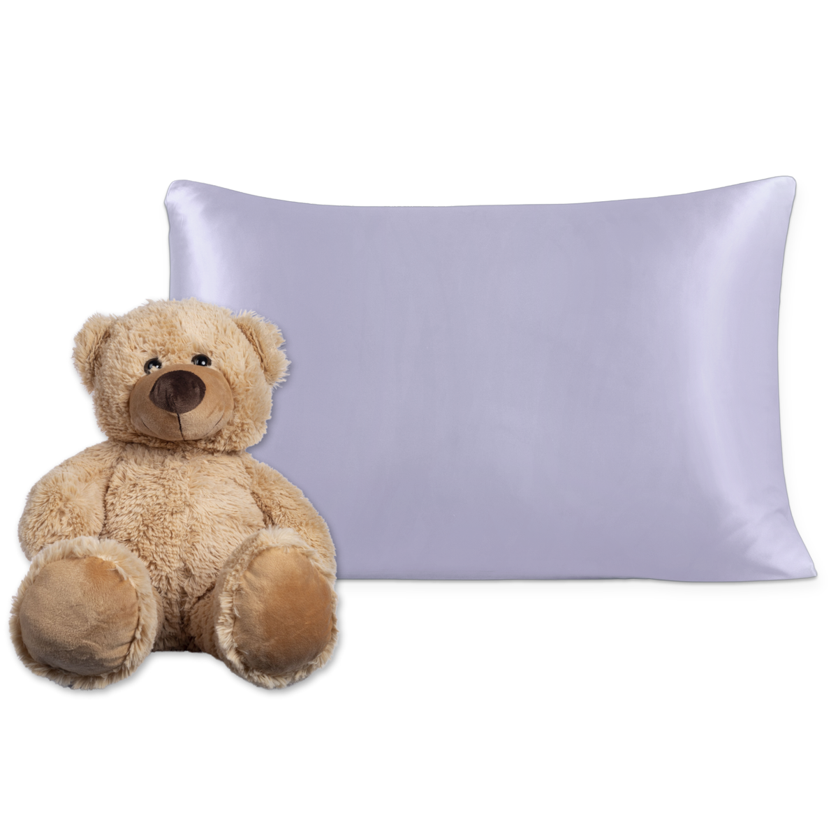 Pure Silk Toddler Pillowcase - Peaceful Purple