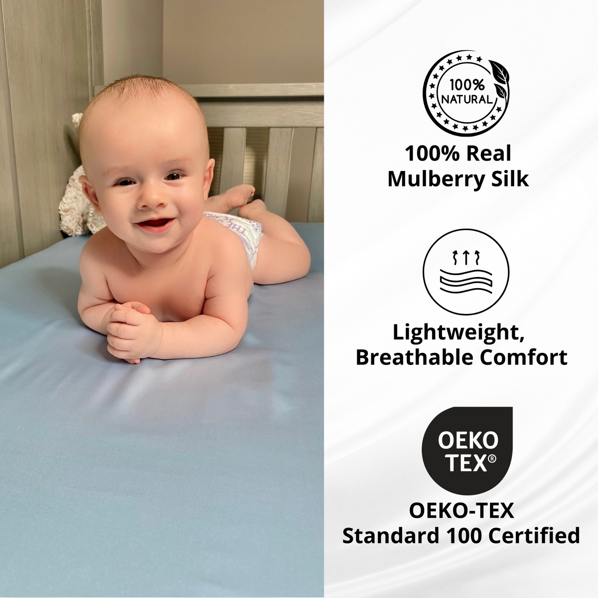 Baby crib fitted sheet size online