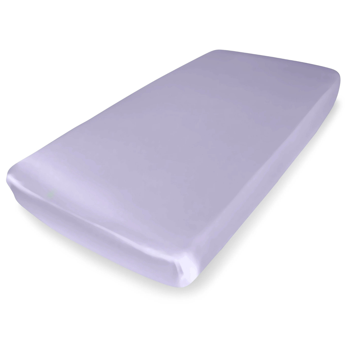 Silk Crib Fitted Sheet - Peaceful Purple