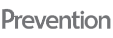 The word Prevention is written in large, gray, bold letters on a light gray silk-like background.