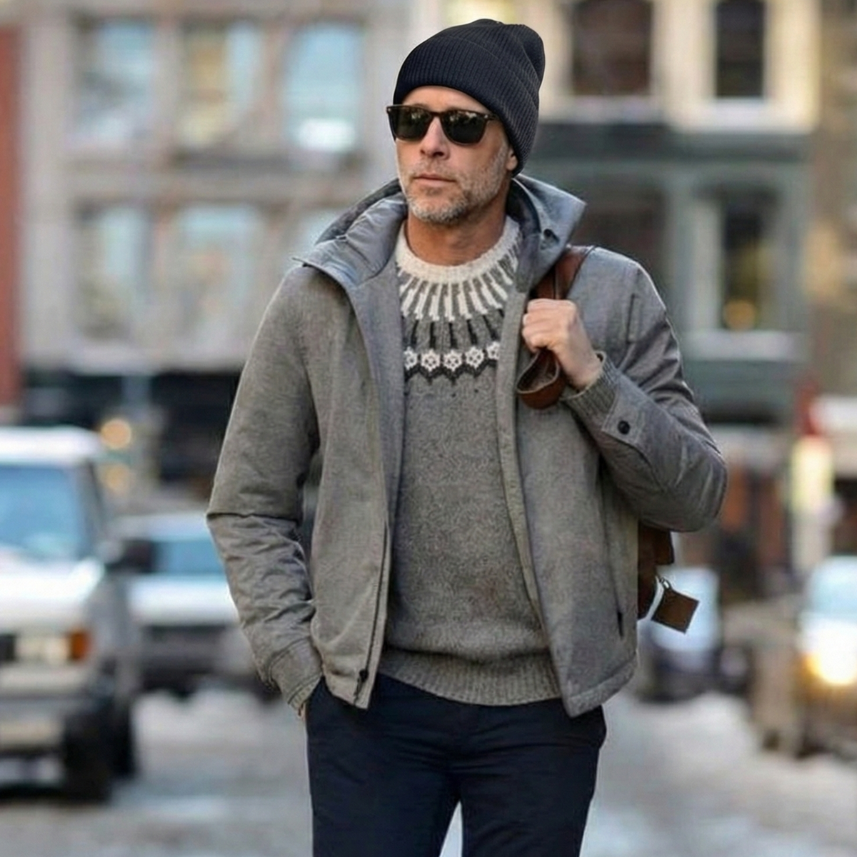 Silk-Lined Wool & Cashmere Beanie - Black