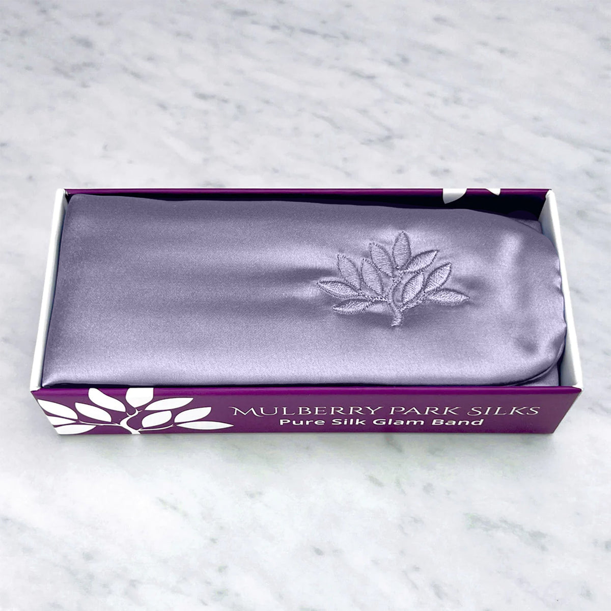 Silk Glam Band - Lilac